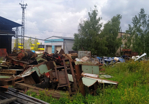 Фото металлолома из пункта приема в районе Войковский